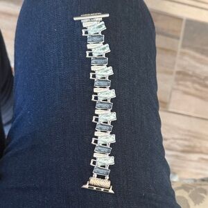 Silver Smartwatch Band